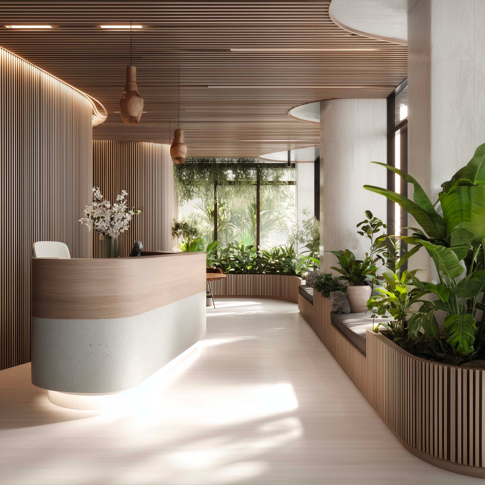 Botanical design studio contact and collaboration entry point