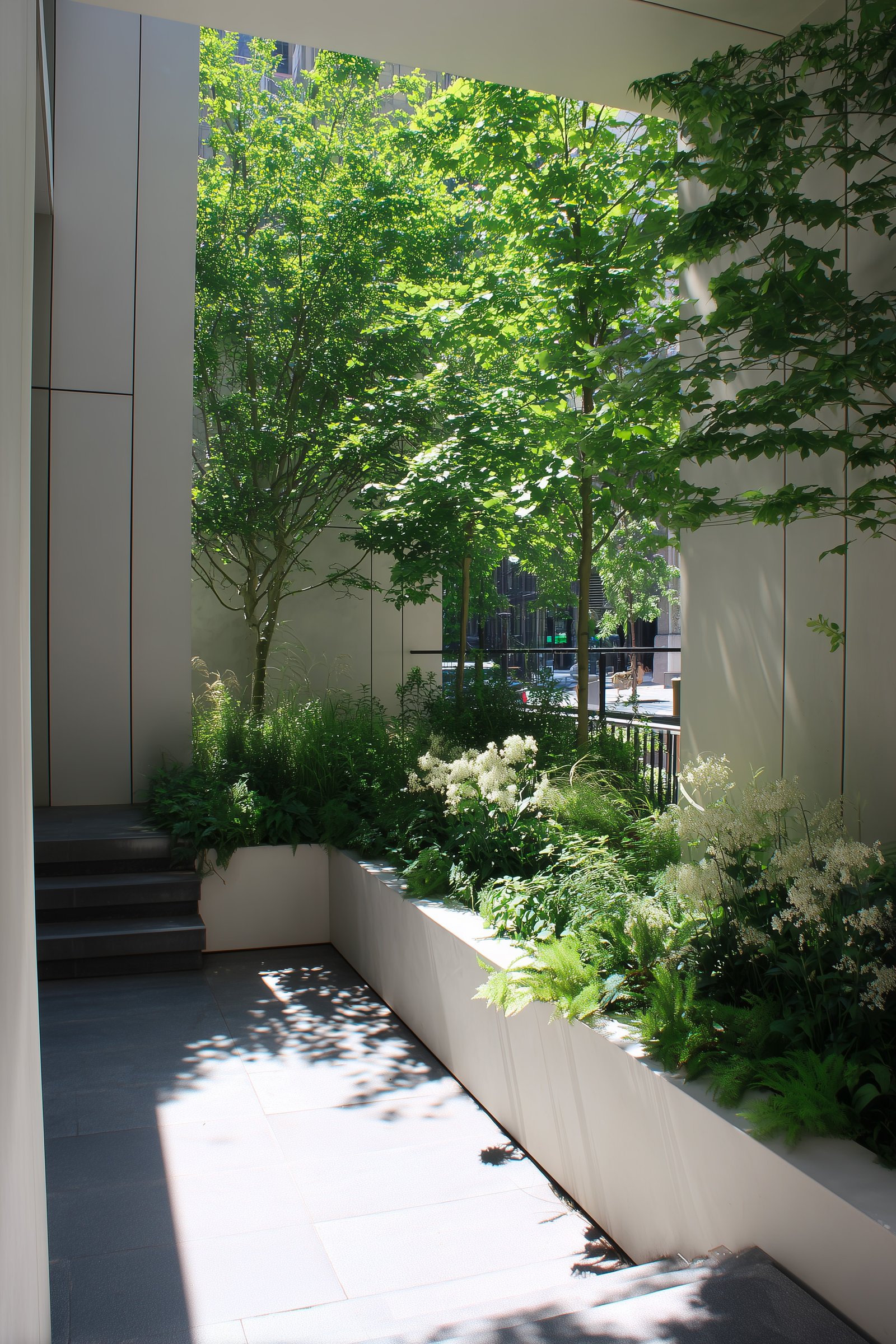 Image éditoriale verticale : une même grammaire botanique, traduite selon le contexte