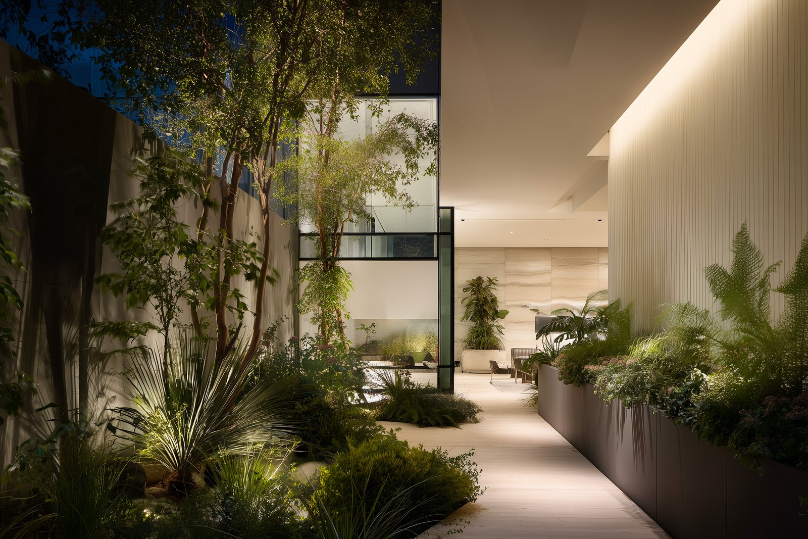 Soir : profondeur et calme par la lumière et l’ombre